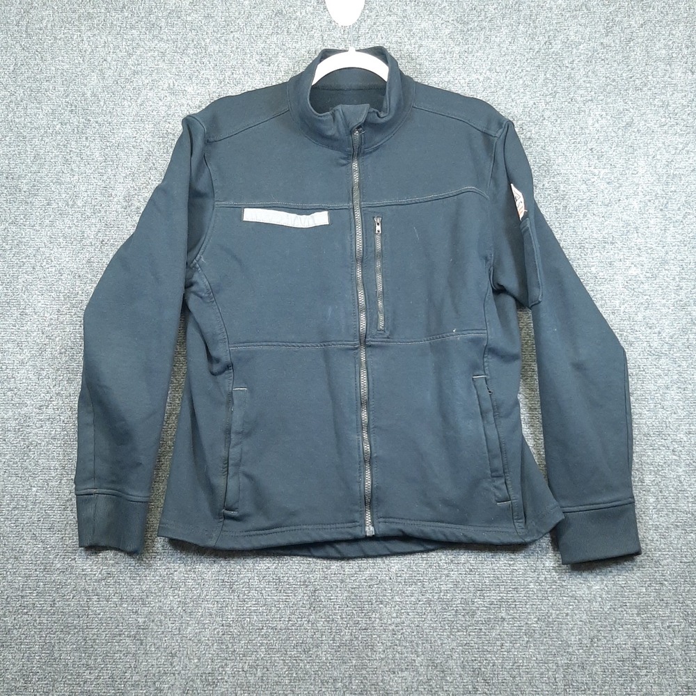 Bulwark FR Jacket SEZ2BK2 Medium Regular Black Mens Flame Resistant CAT 2 2112